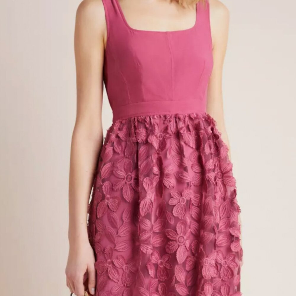 Maeve Virginia Textured Midi Dress Size 0